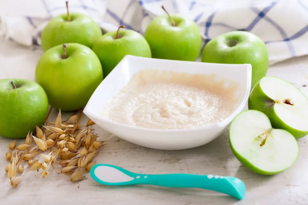 papillas para bebes de 6 meses cereal y frutas