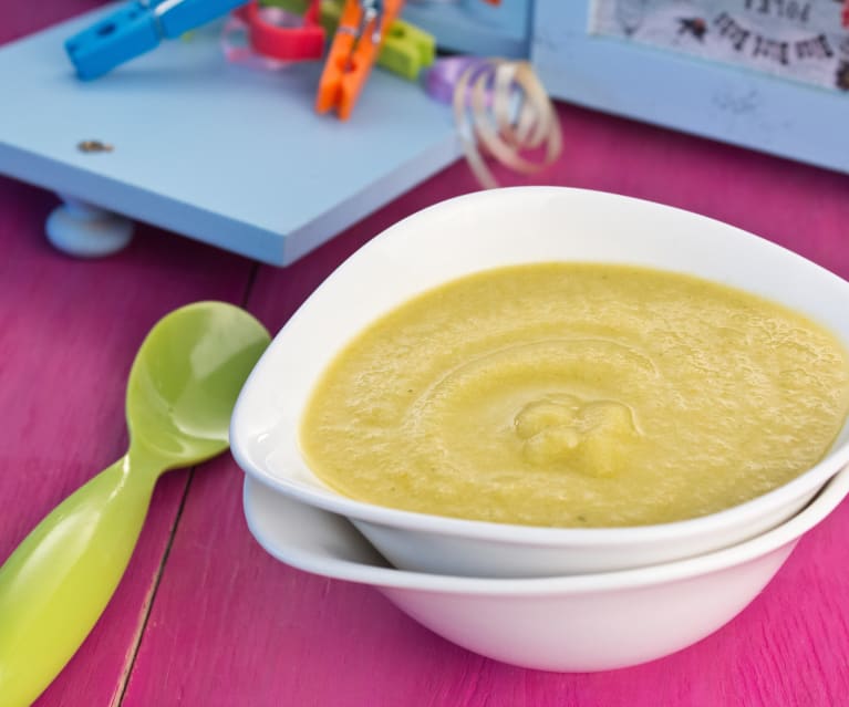 papillas para bebes de 6 meses verduras y pollo