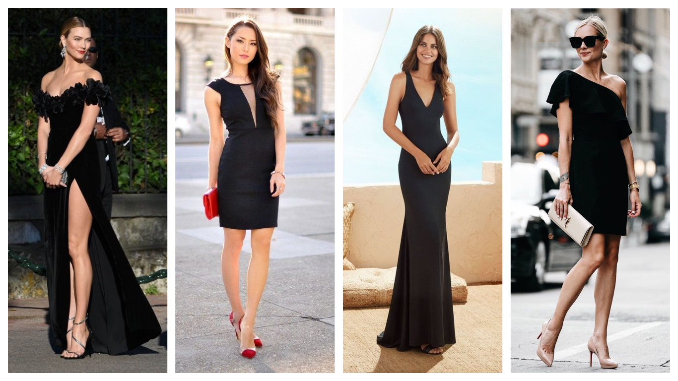 +35 ideas de looks con Vestidos Negros ¡Arma outfits increíbles!