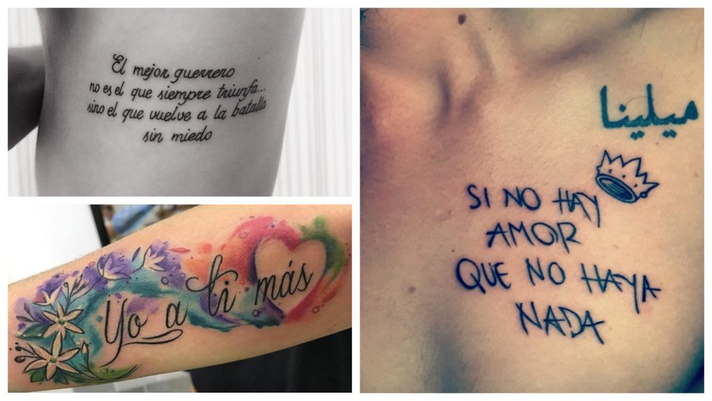 tatuajes con frases de amor