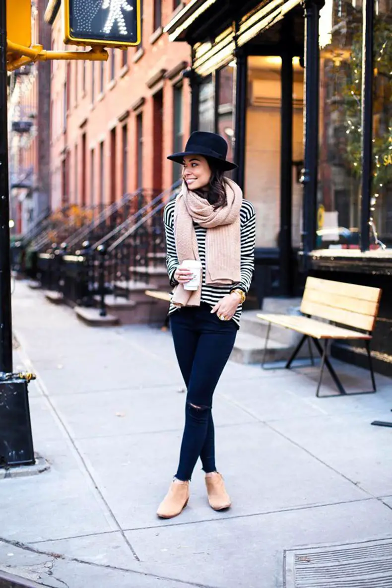 outfits para la primera cita otoñal