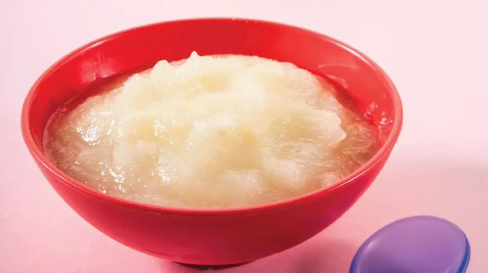 papillas para bebes de 5 meses manzana y pera