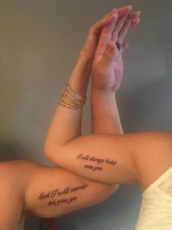 tatuajes con frases de amor pareja 2