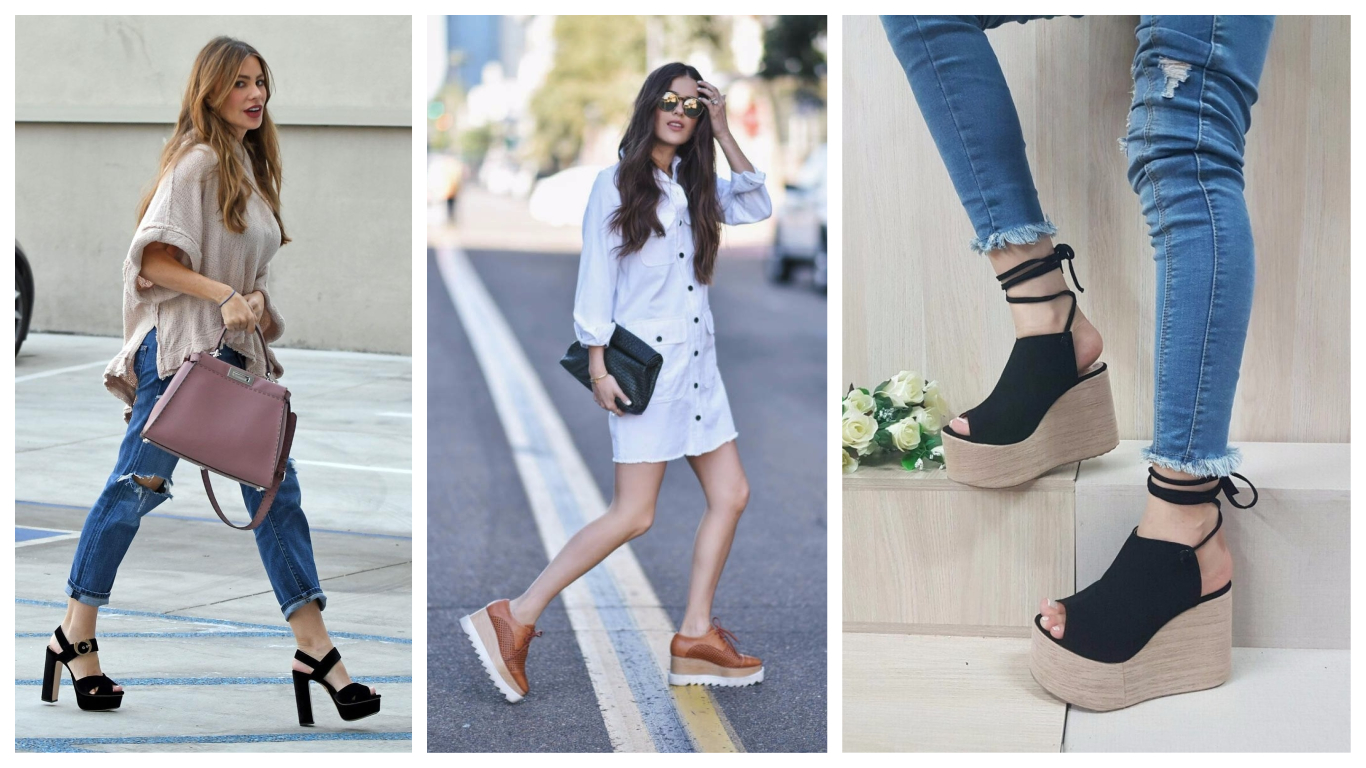 Zapatos de plataforma ¡El complemento de moda para outfits de 10!