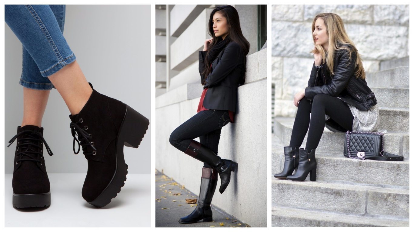 Botas Negras Outfit Mujer Online, 56% OFF 