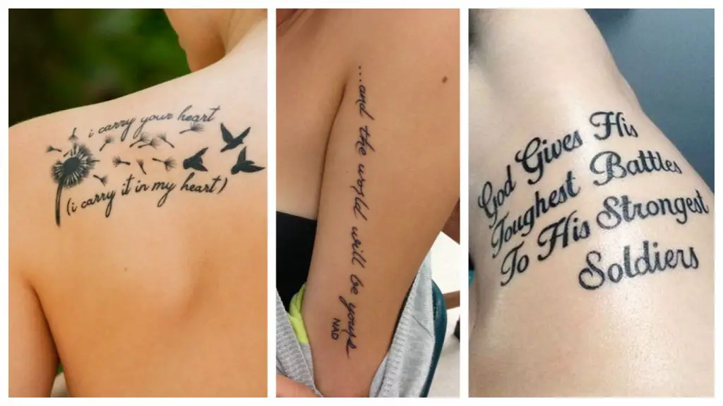 Frases originales para tatuajes