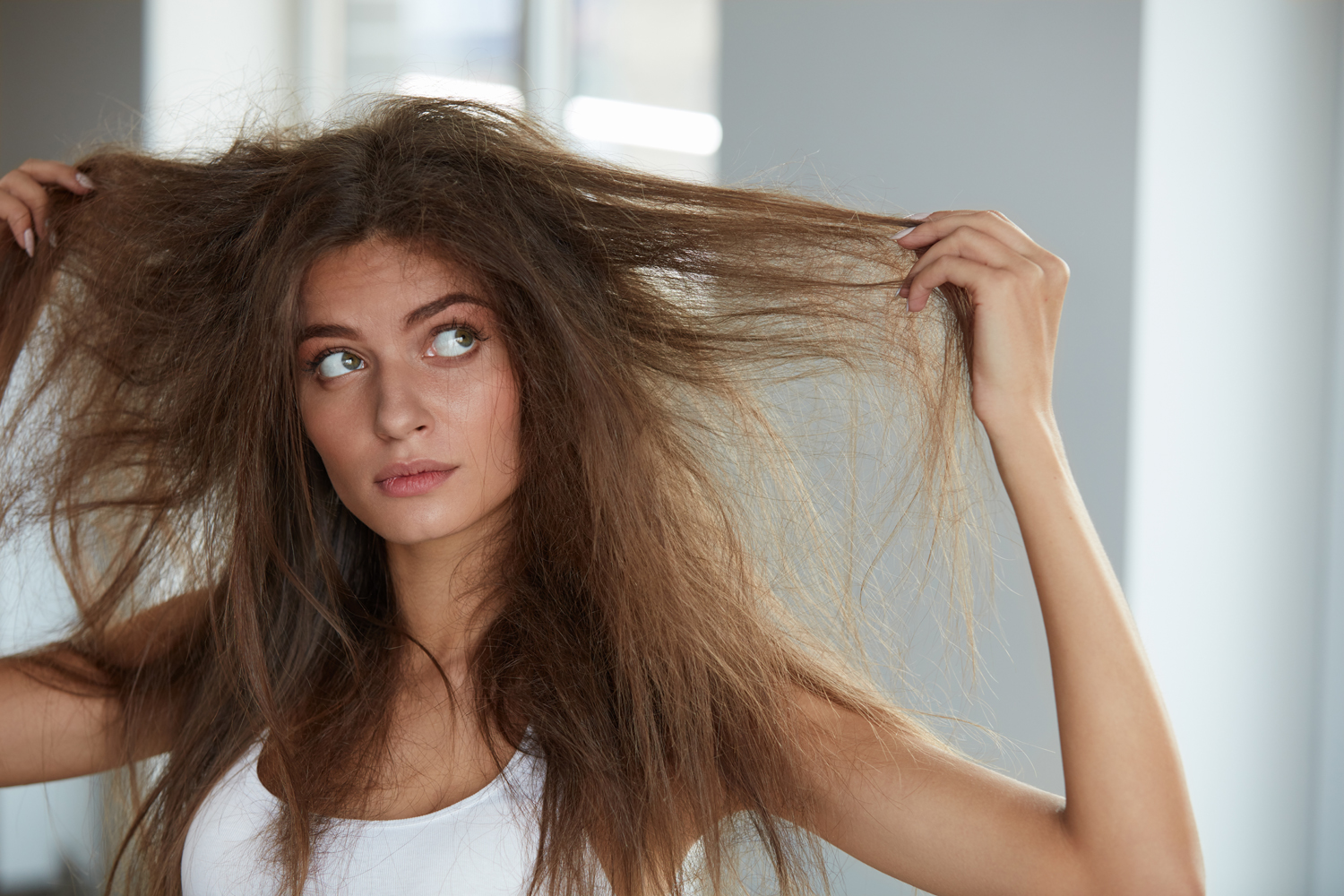 mascarillas para el cabello seco