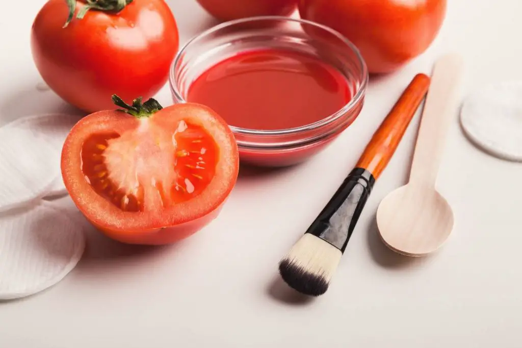 mascarillas para piel mixta de tomate