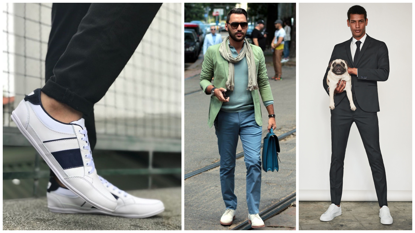 zapatos blancos para hombres