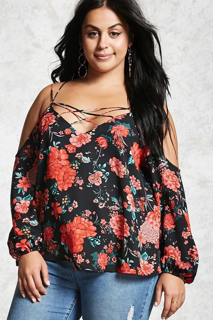 Blusas de moda +27 modelos curvy con estilo