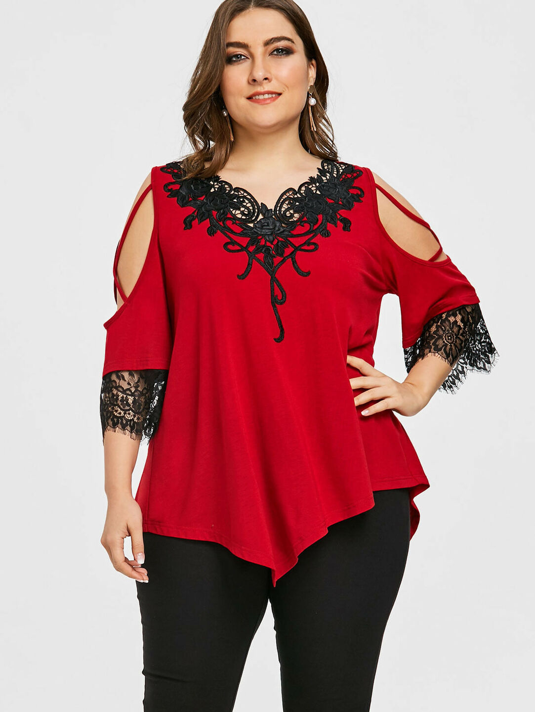 Blusa elegante para fiestas