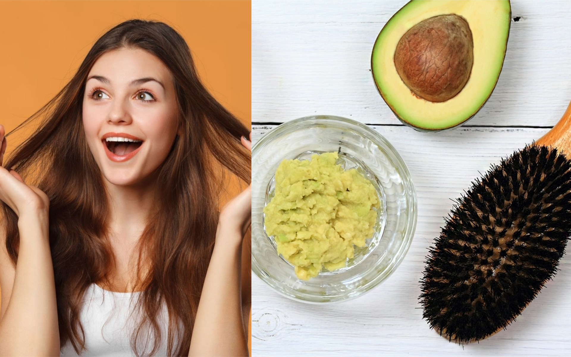 mascarillas para el cabello maltratado