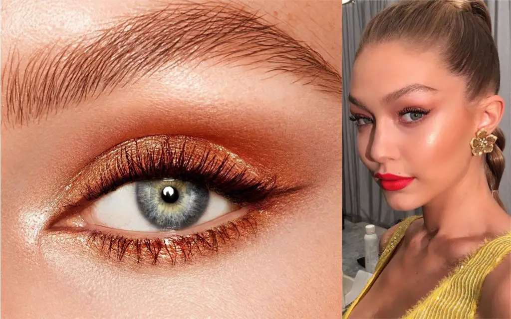 sombras para ojos grises color naranja sombras para ojos grises color naranja
