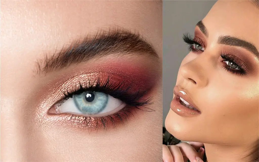 sombras para ojos grises rojos y burdeos sombras para ojos grises rojos y burdeos