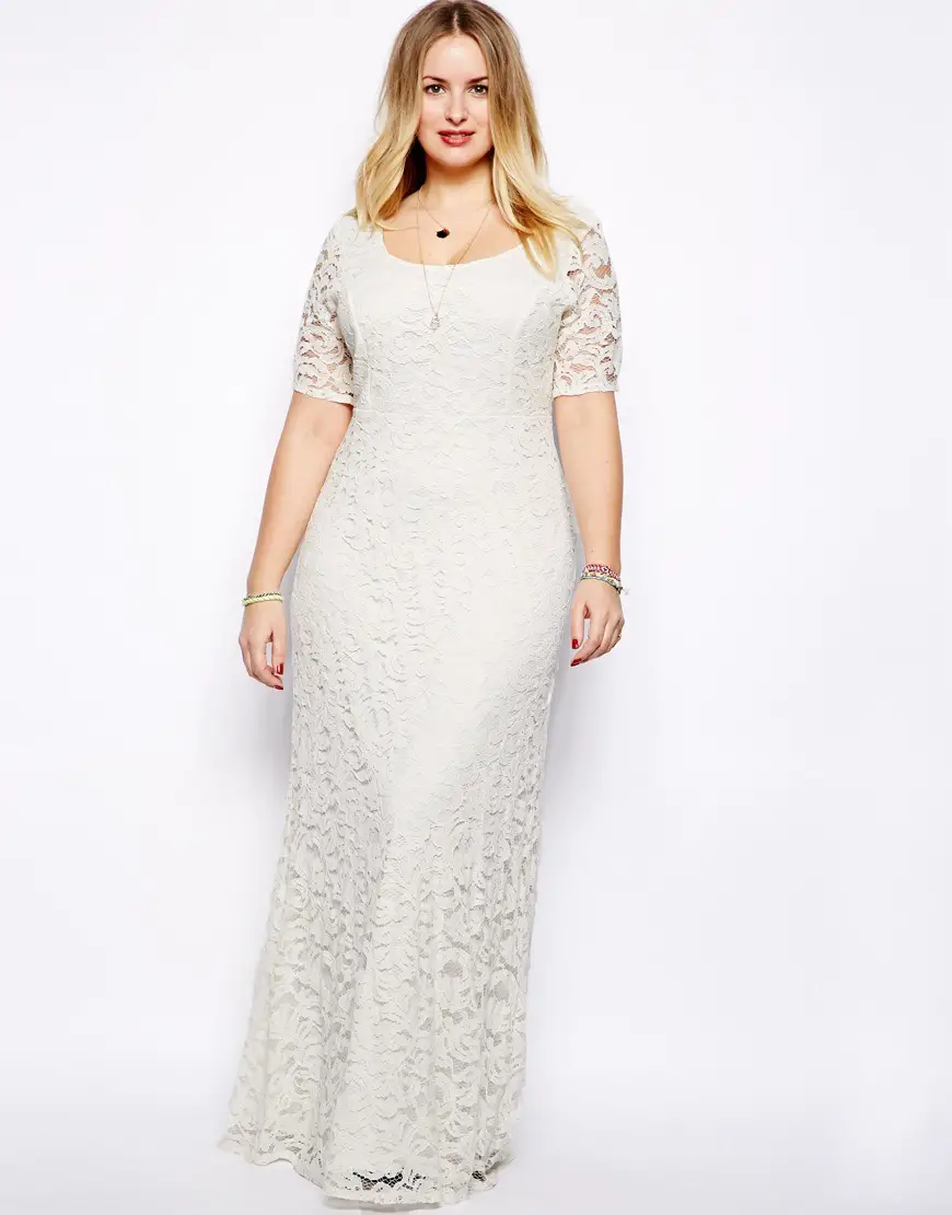Vestidos blancos para gorditas Vestidos blancos para gorditas