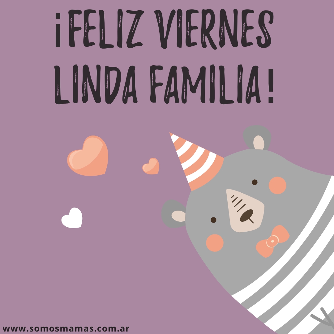 Tierna imagen para decir feliz viernes Lindo viernes y bendecida jornada