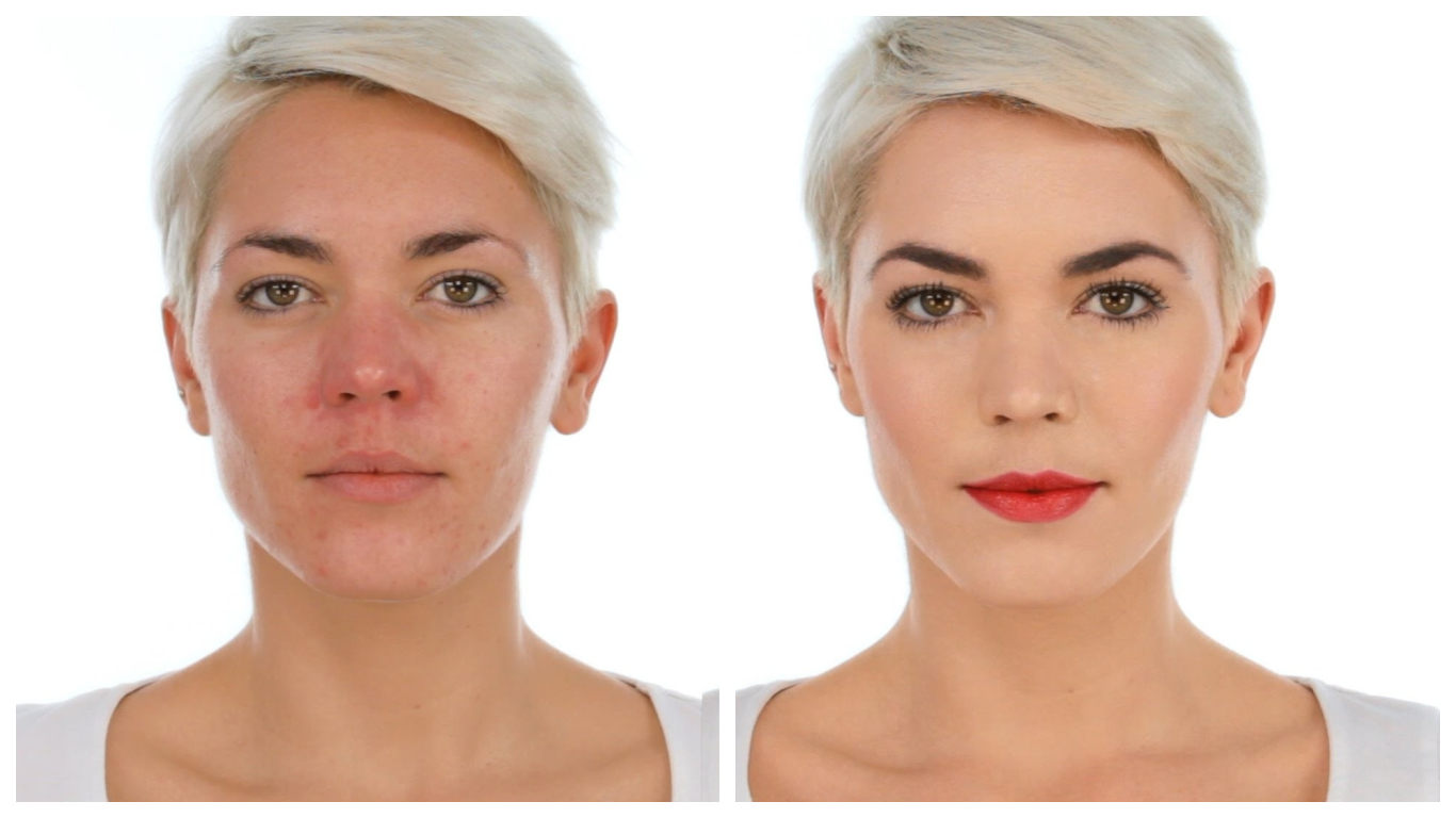 maquillaje para piel rosacea