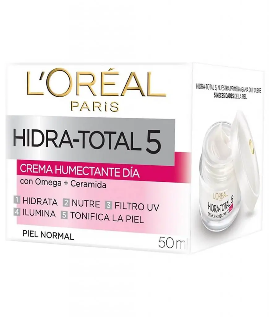 piel normal crema hidratante de dia loreal