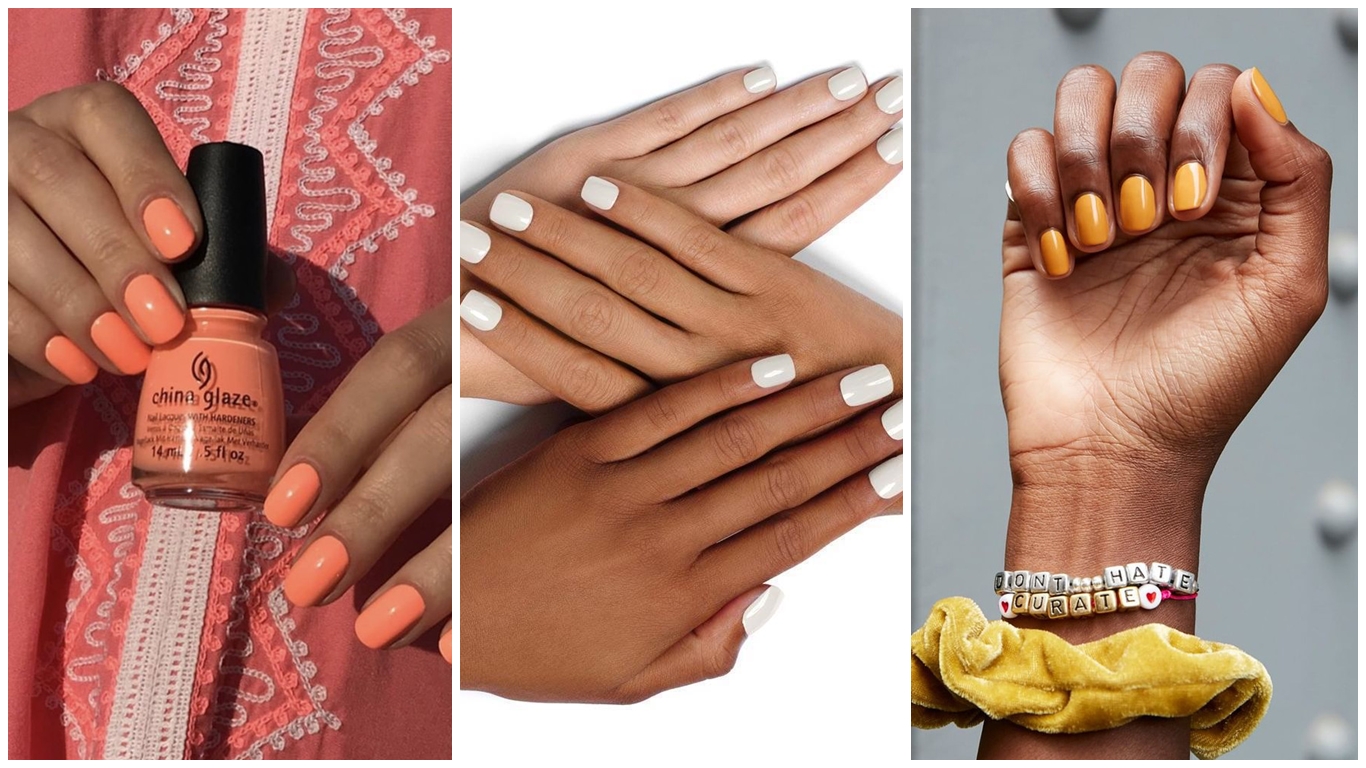 Color de uñas para piel morena