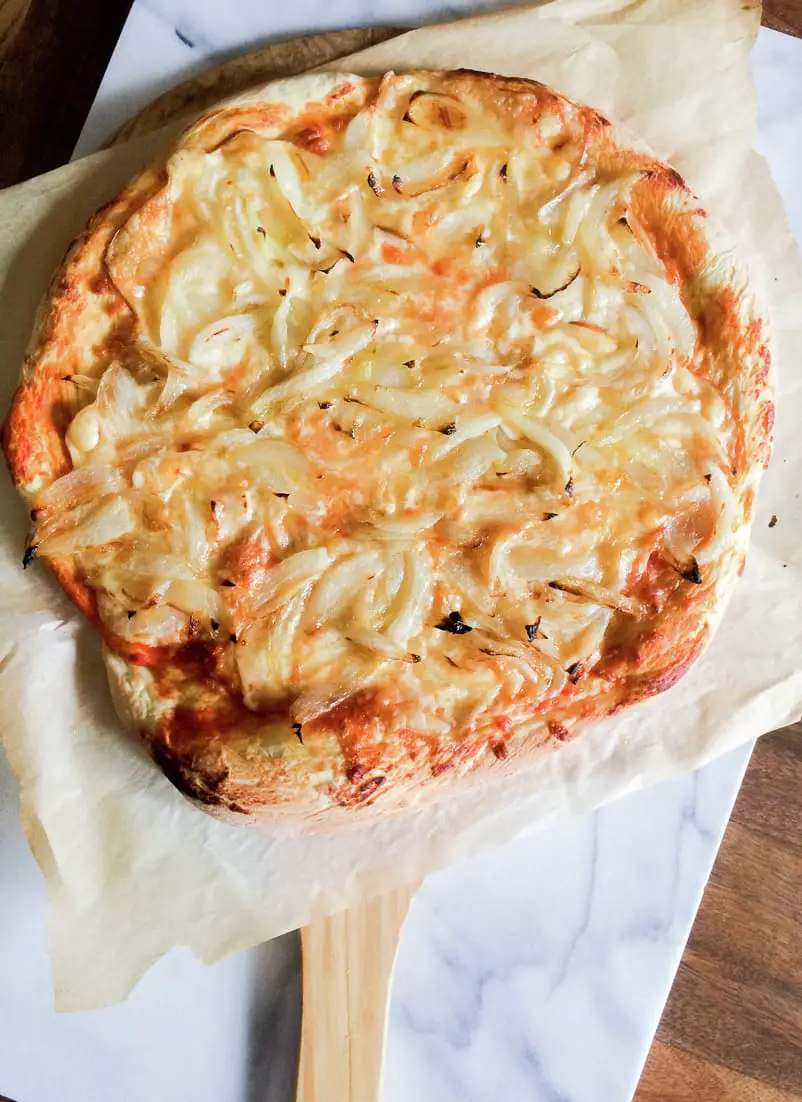 Receta con masa de pizza Receta con masa de pizza