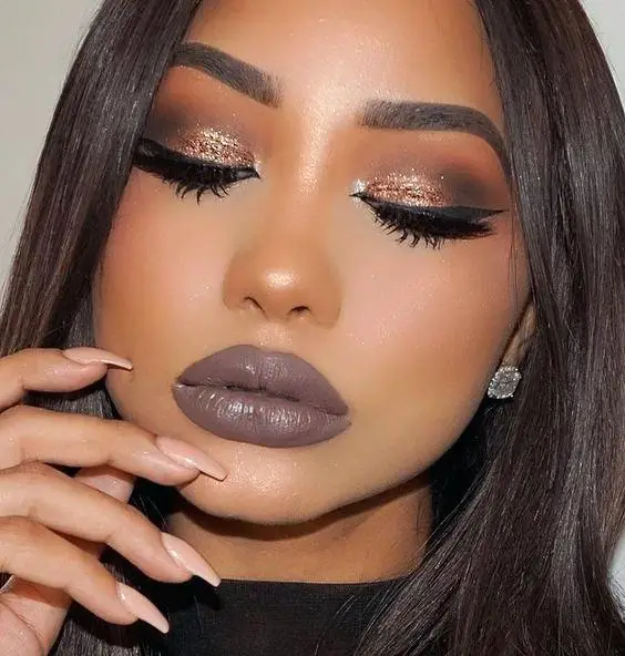 labial morena piel fria