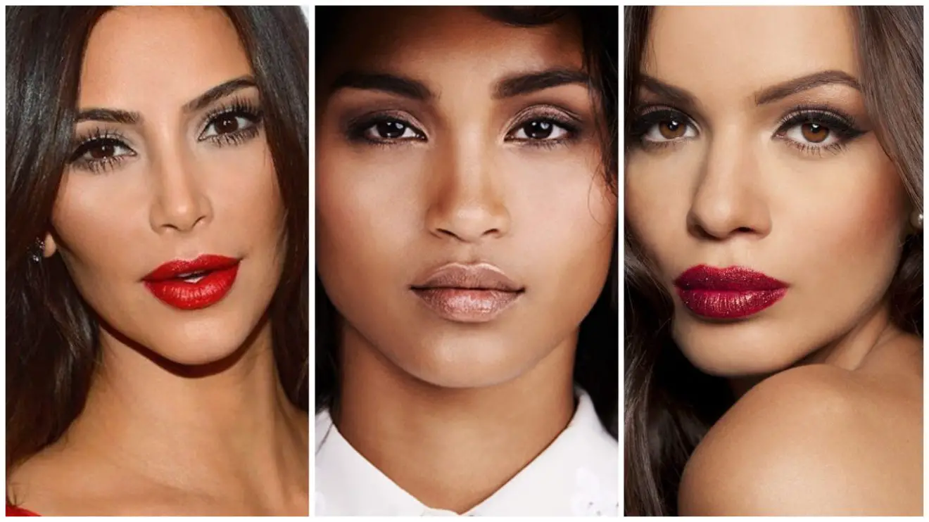 color de labial para piel trigue�a clara