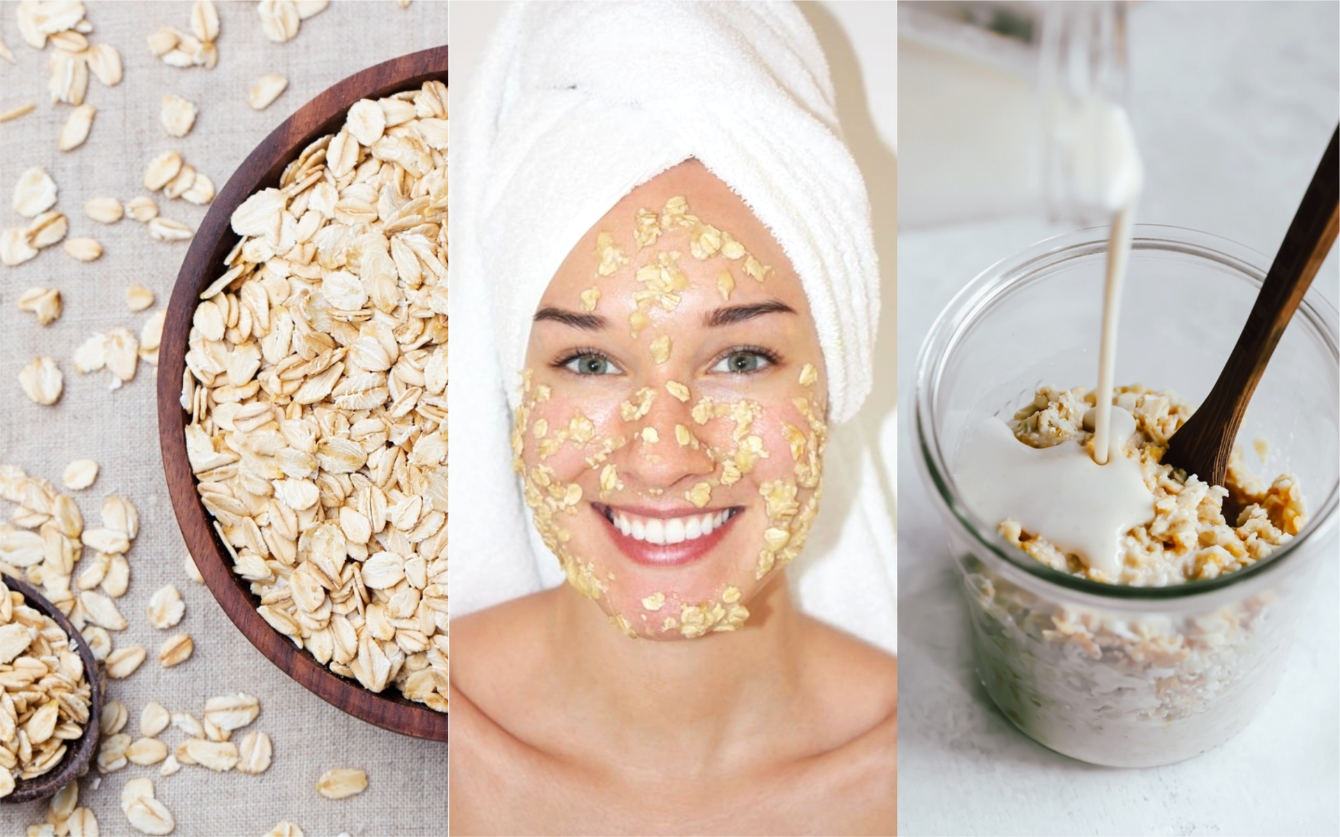 12 Mascarillas de avena y leche que nutrirán tu rostro y cabello