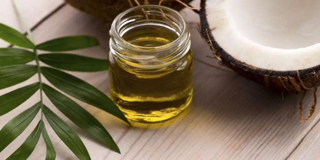mascarillas para el cabello con aceite de coco y aceite de oliva