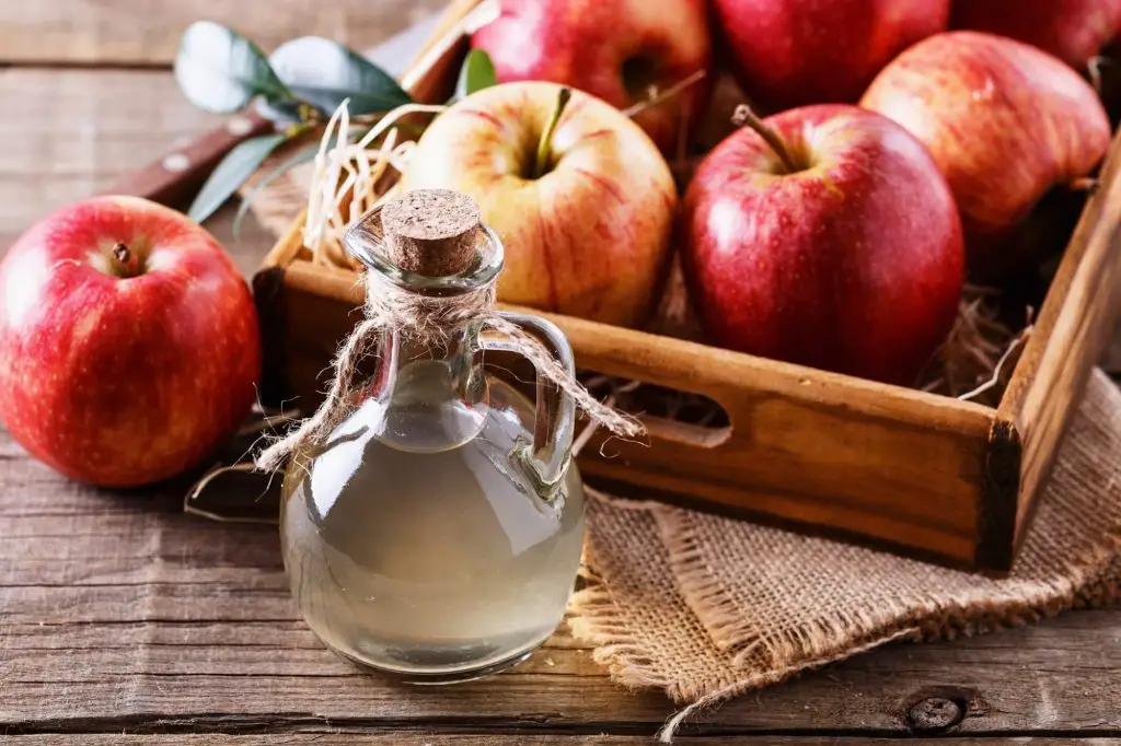 mascarillas para el cabello dañado vinagre de manzana