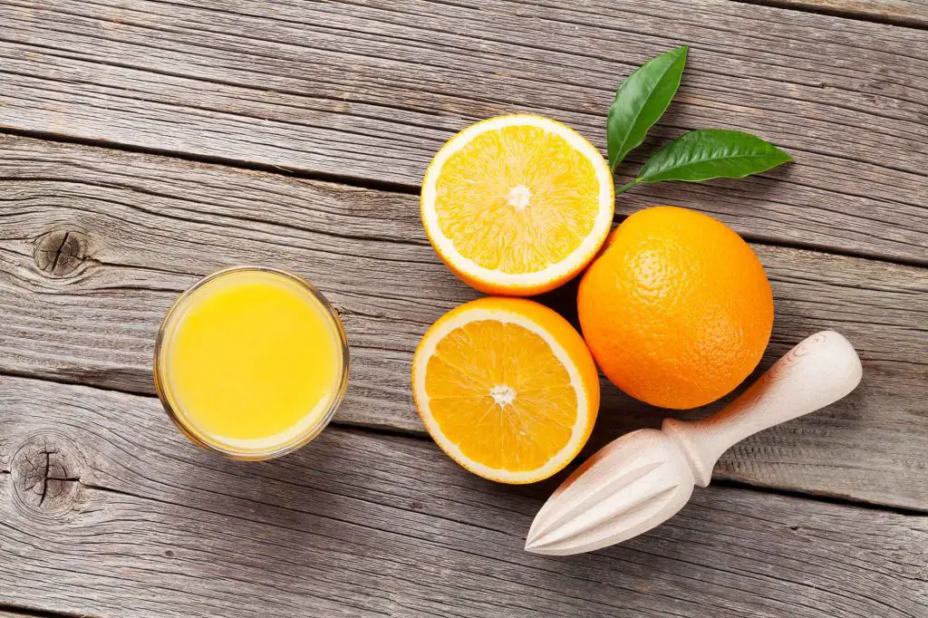 frutas con vitamina C