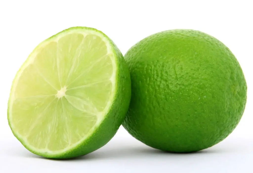 frutas verdes lima