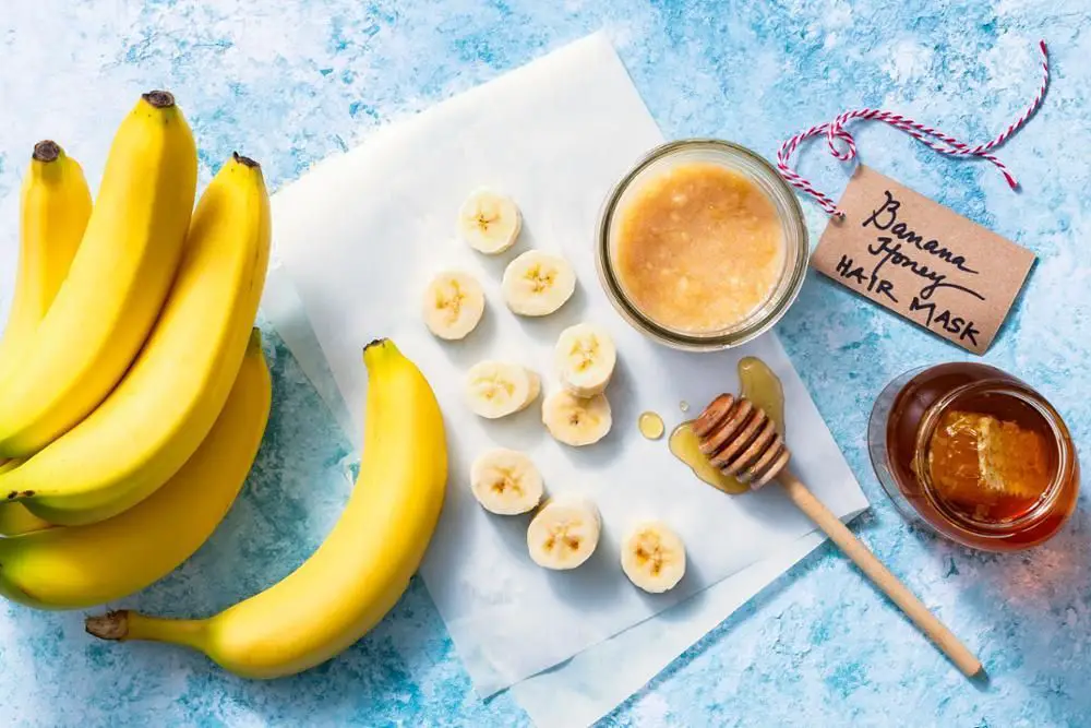 mascarillas de plátano para el cabello con miel mascarillas de plátano para el cabello con miel