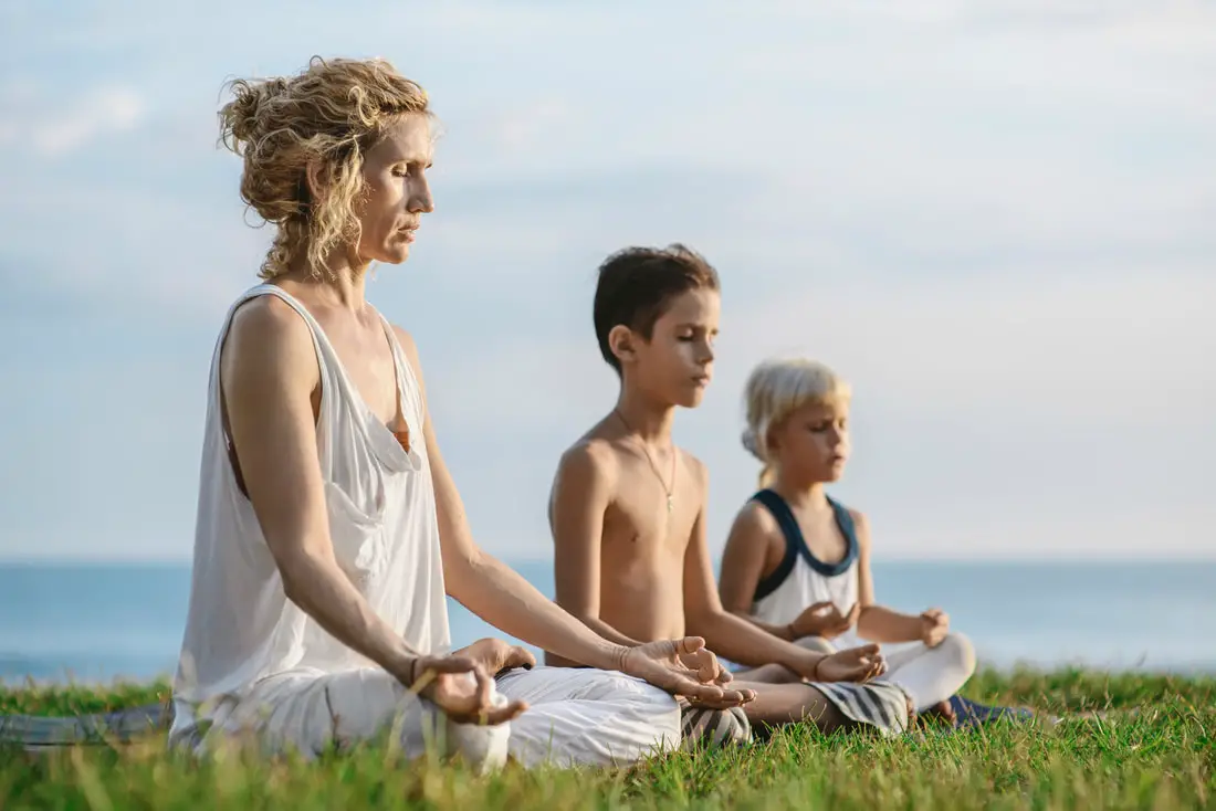 meditación para ninos sirve de ejemplo