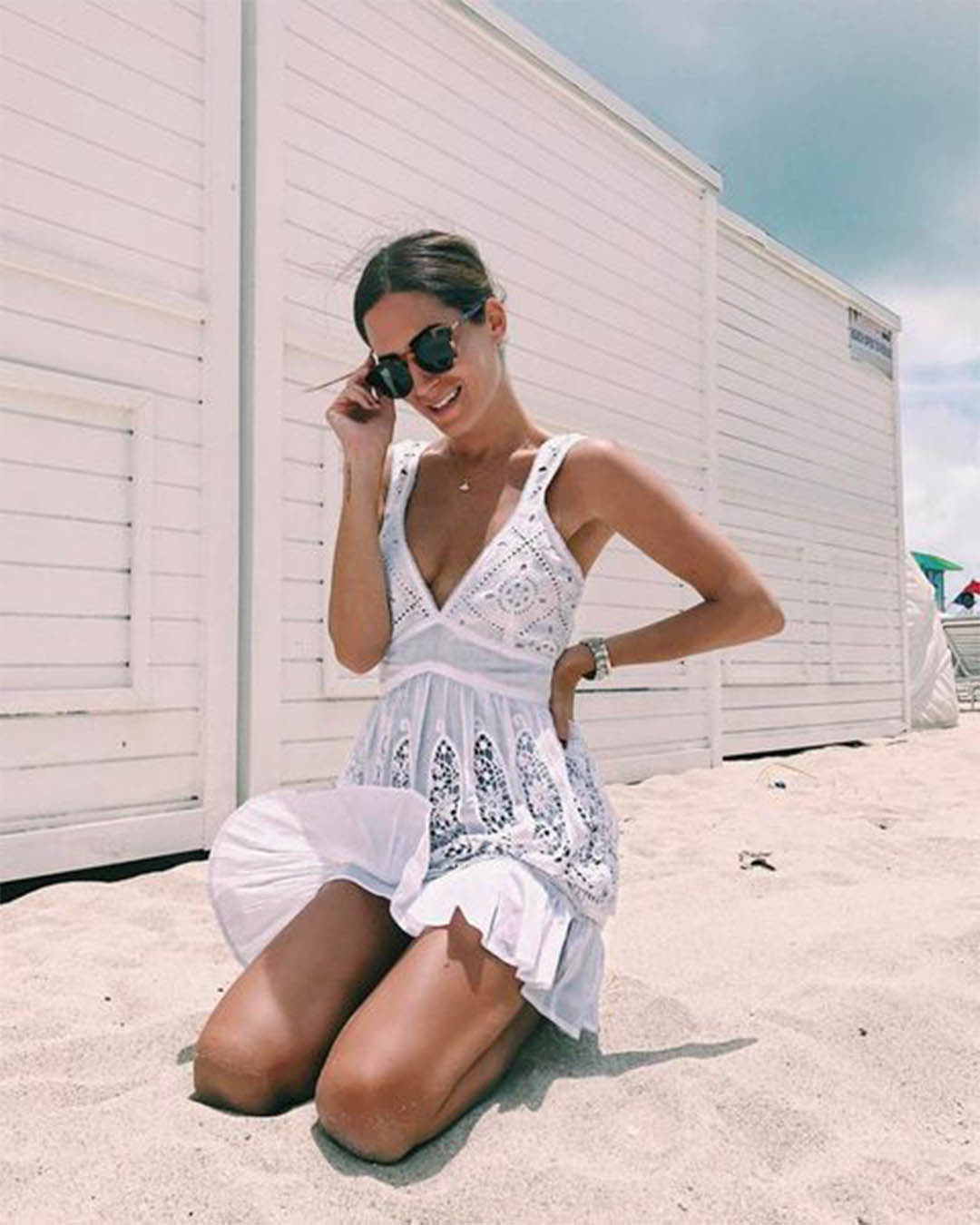 Como ir vestida a la playa 9