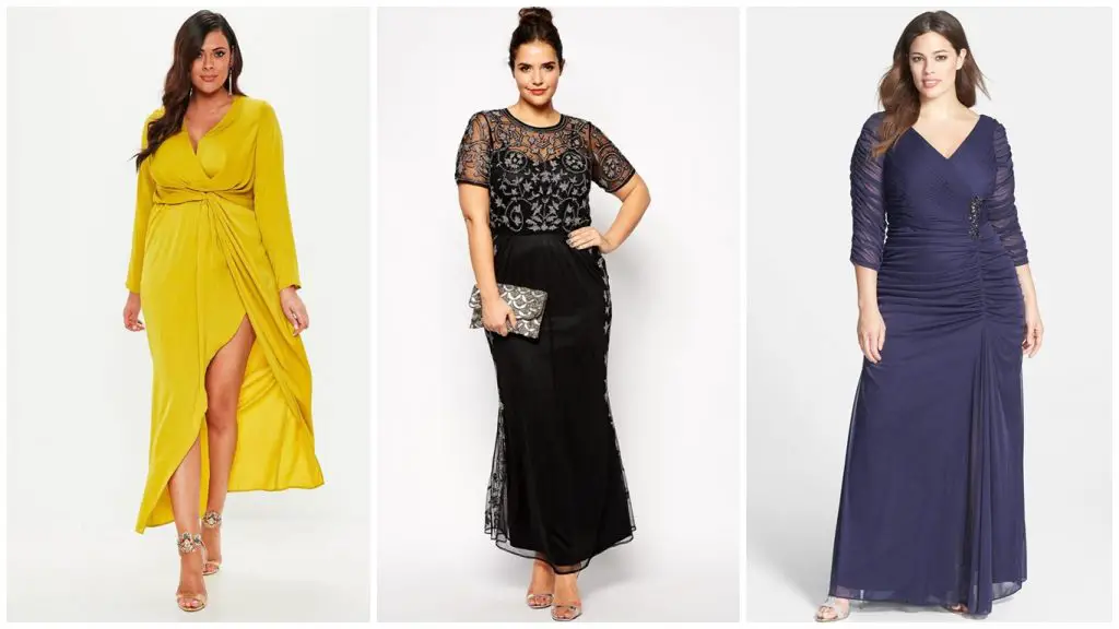 Vestidos de fiesta largos para gorditas