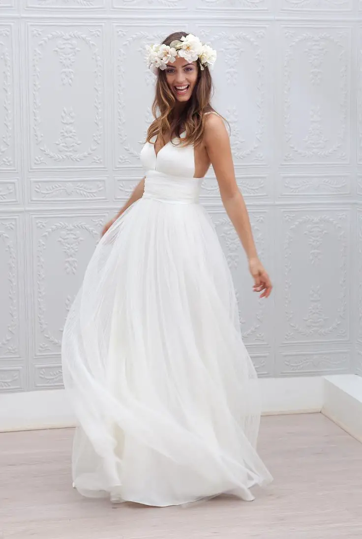 Vestidos de novia para playa 18