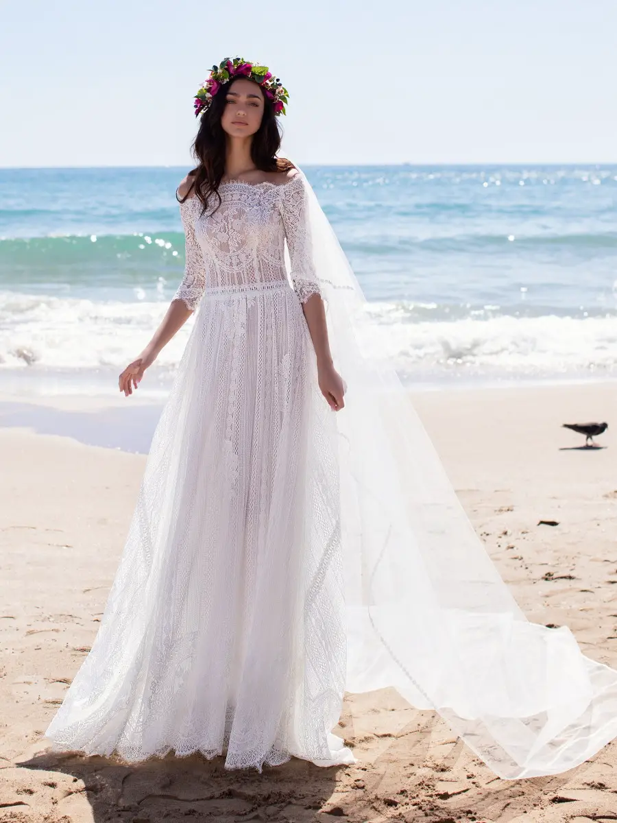 Vestidos de novia para playa 4