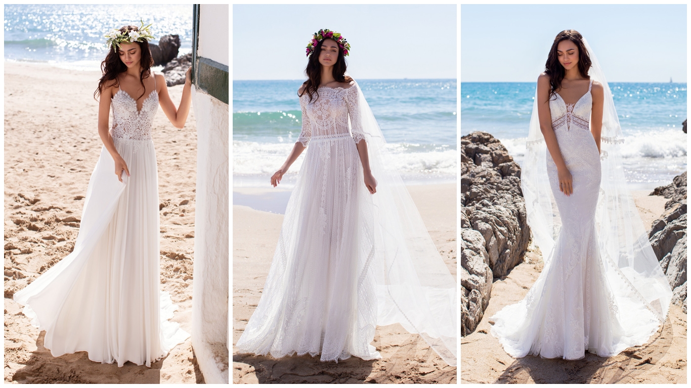 Vestidos de novia para playa