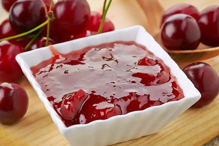 papillas para bebes de 12 meses cerezas