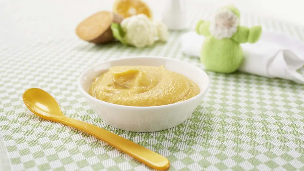 papillas para bebes de 12 meses coliflor