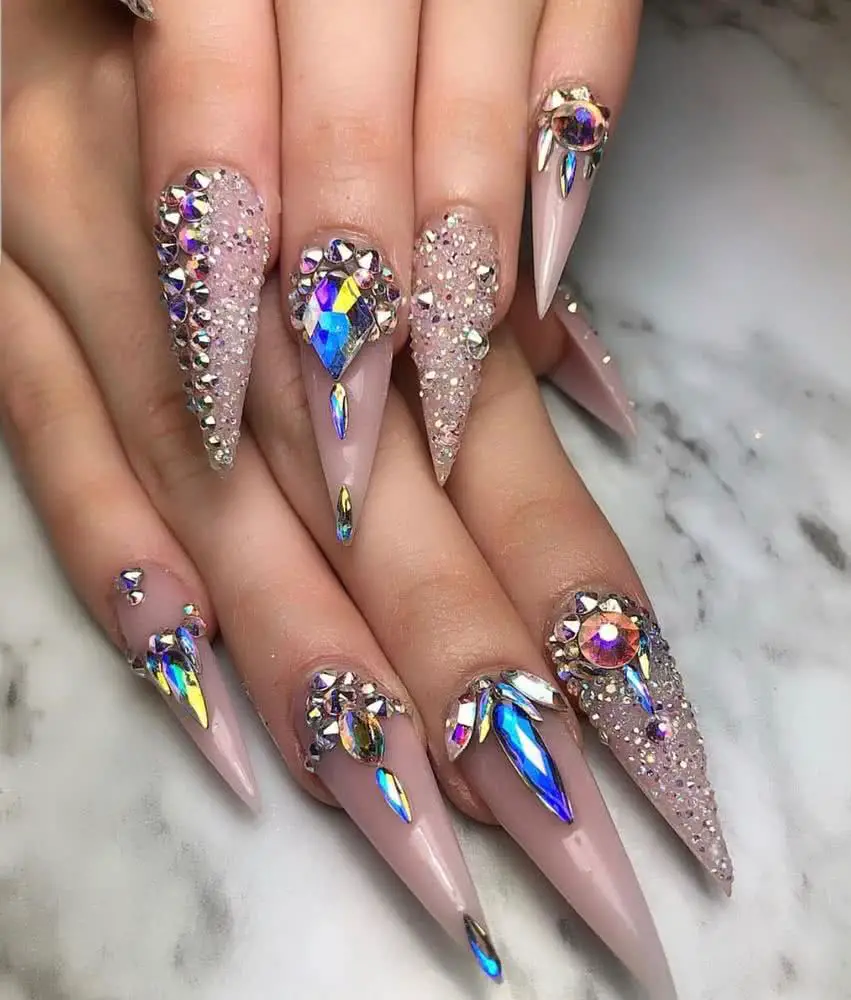 Uñas acrílicas decoradas Uñas acrílicas decoradas