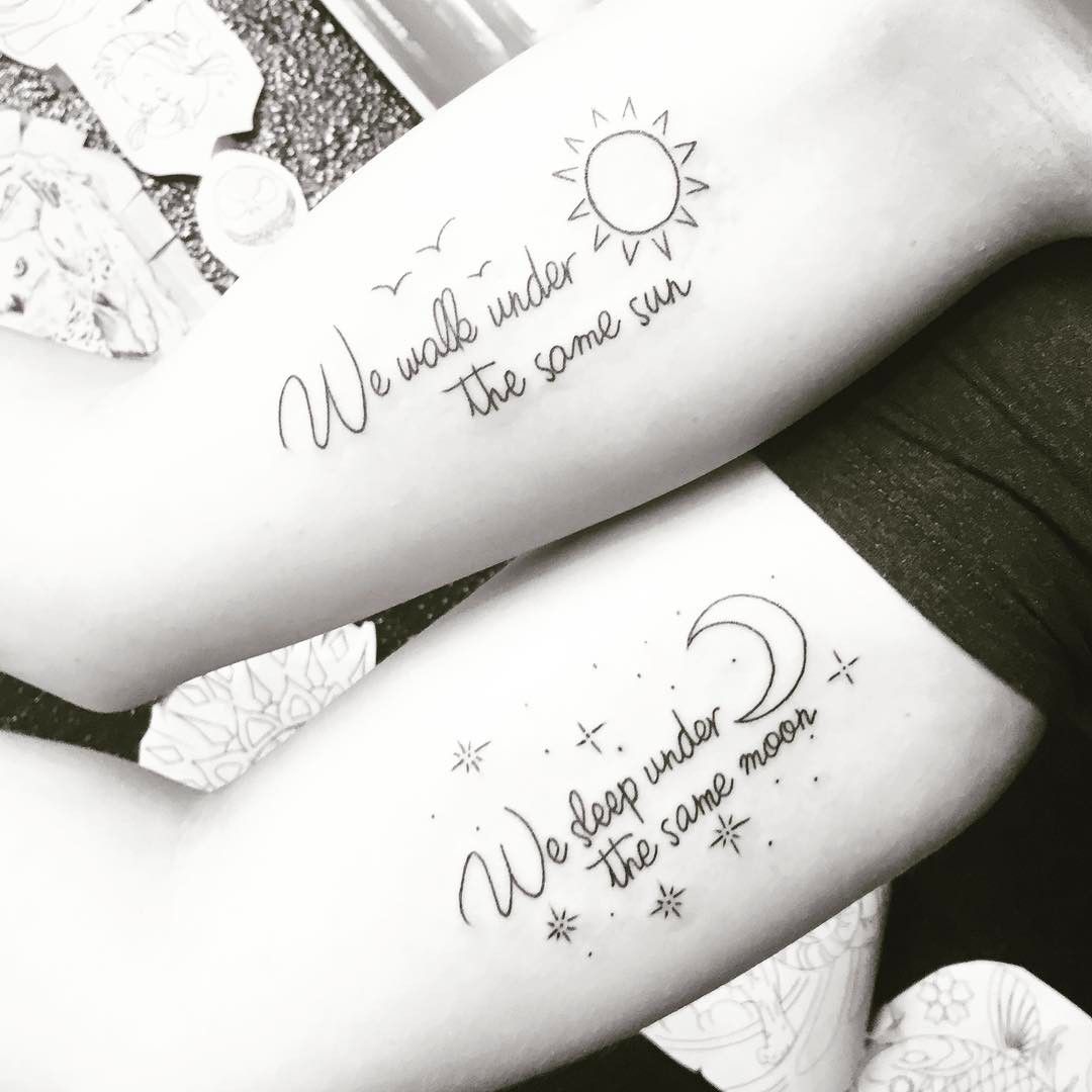 tatuaje de sol y luna tatuaje de sol y luna