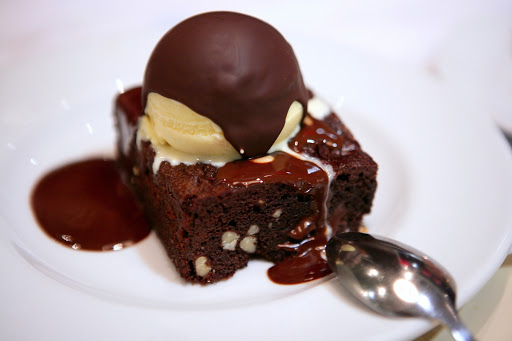 Postres con helado Postres con helado