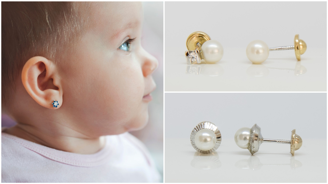 pendientes para bebes