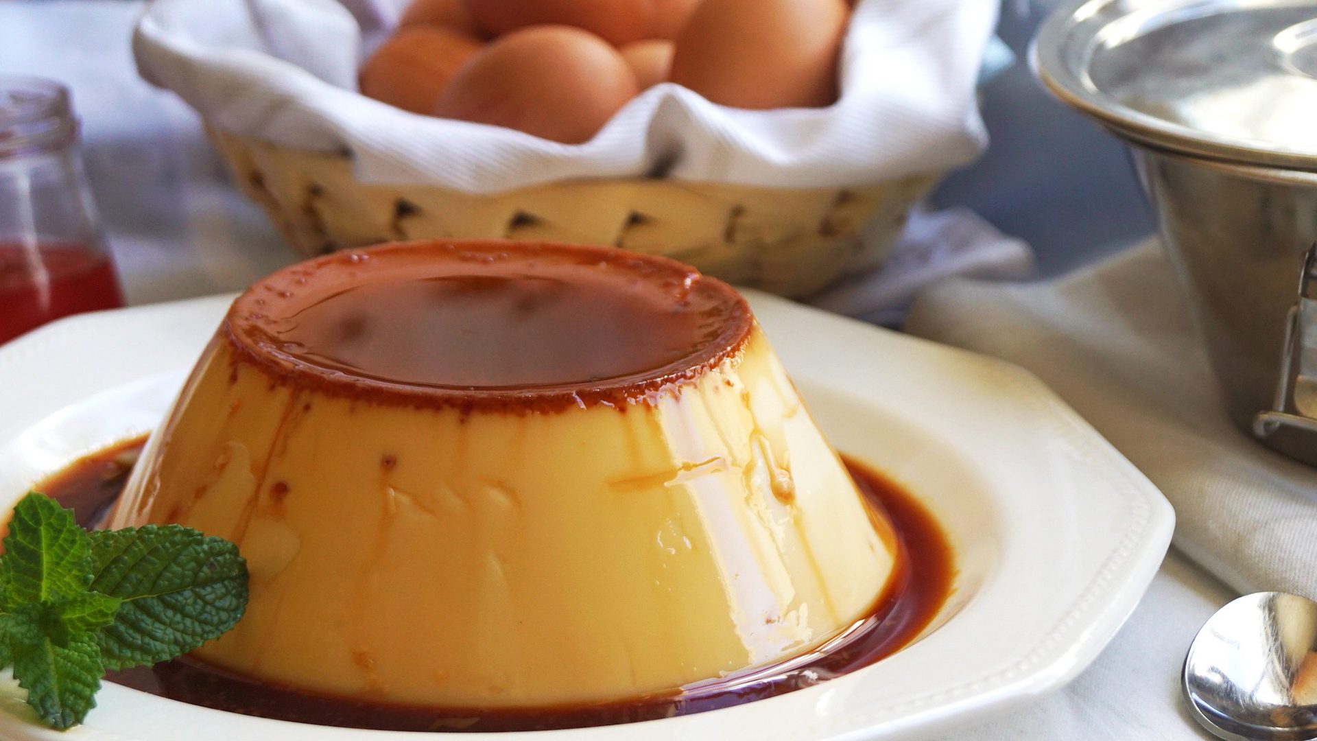 Postres con flan Postres con flan