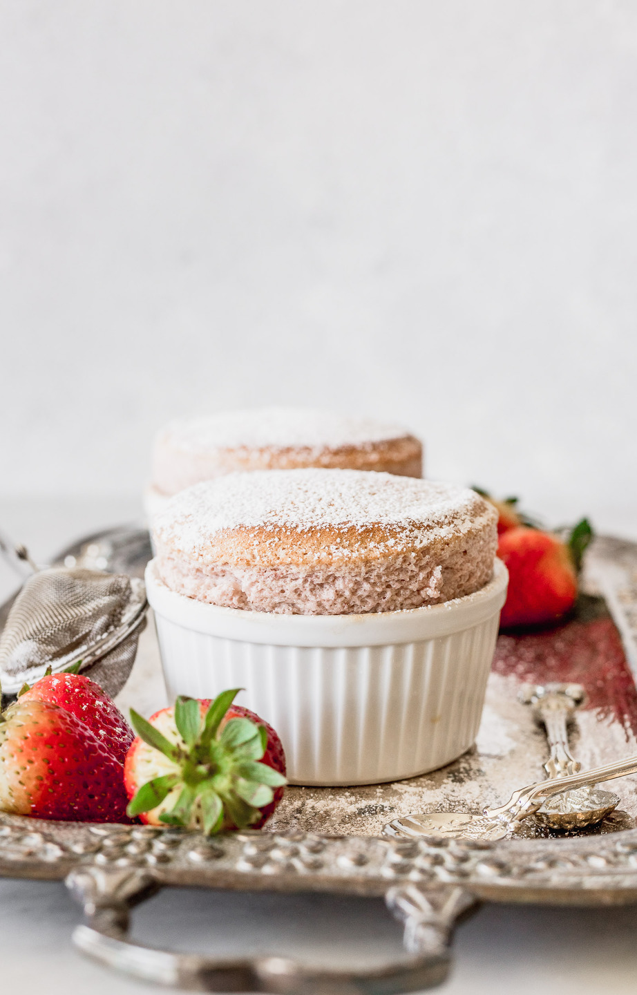 Postres con fresas Postres con fresas