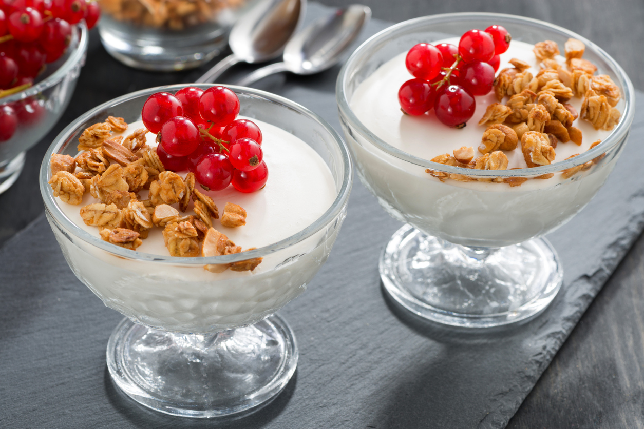 Postres con yogurt Postres con yogurt