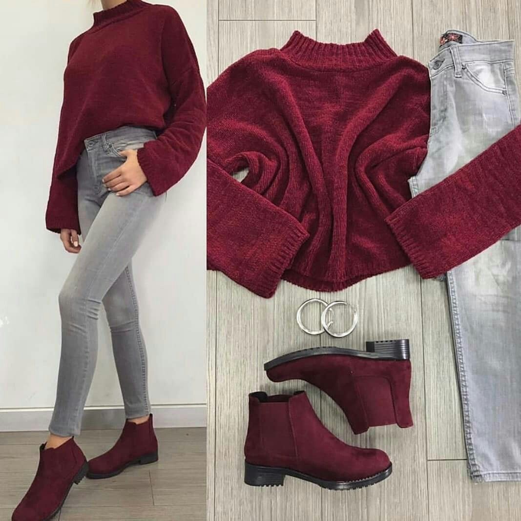 Combinación de colores en ropa y zapatos de mujer Combinación de colores en ropa y zapatos de mujer