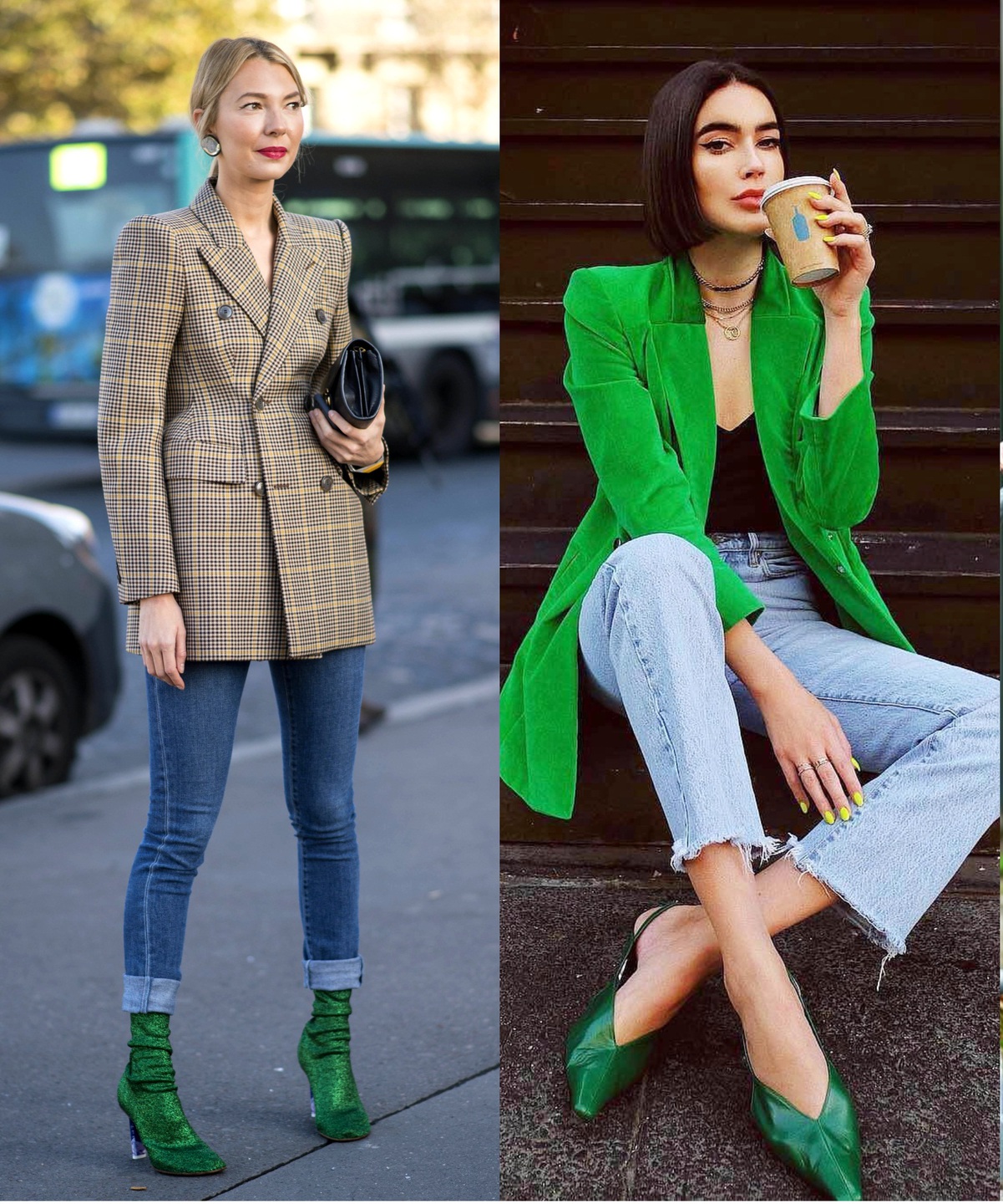 combinación de colores en ropa y zapatos de mujer combinación de colores en ropa y zapatos de mujer