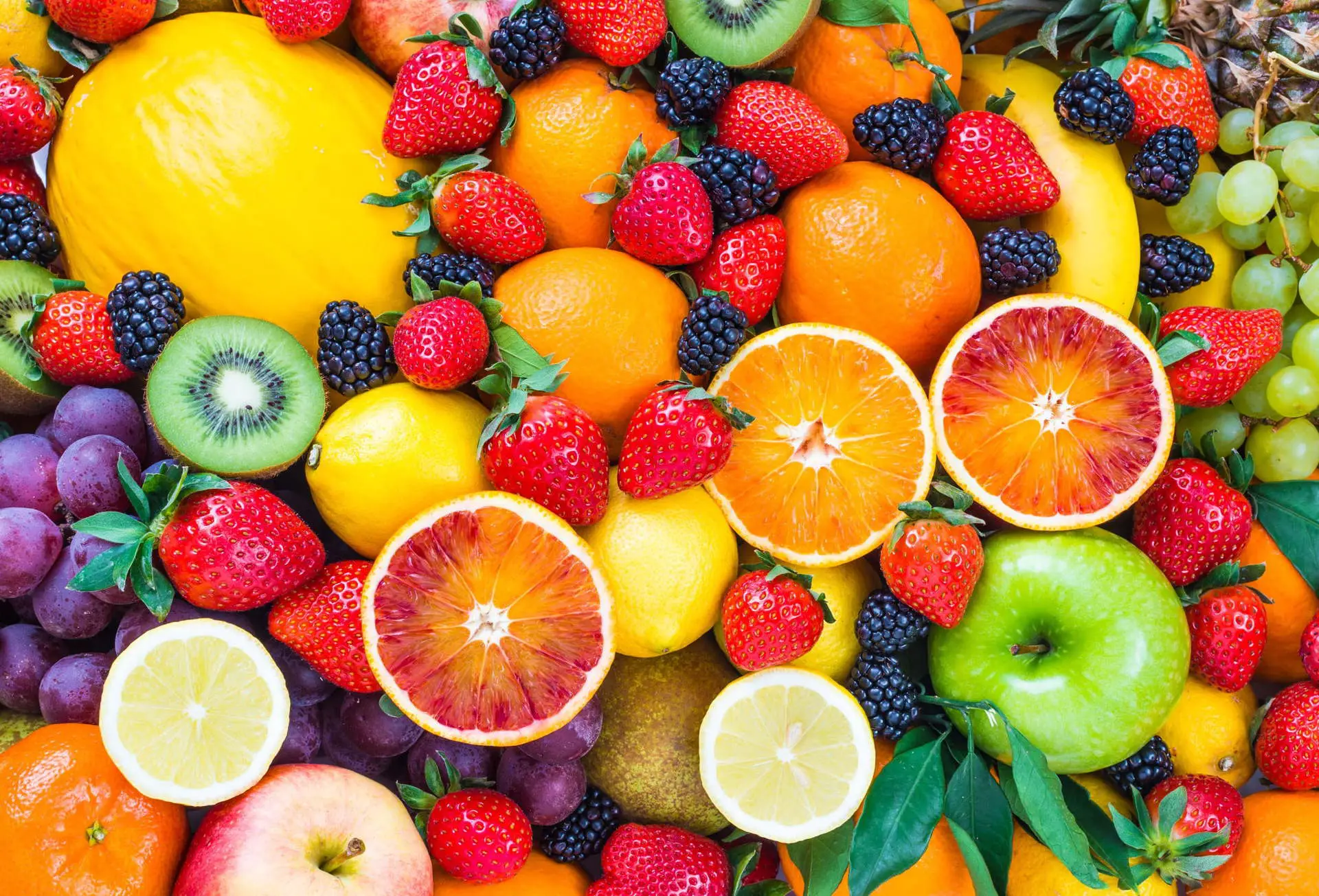 frutas frescas listado